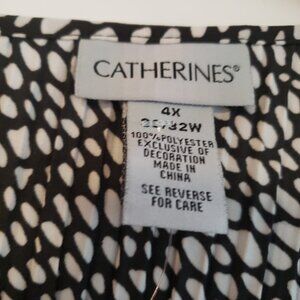 .ST JOHN'S BAY MULTICOLOR LONGSLEVE SWEATER SIZE 1X V NECK CUTE AND COMFY COTTON